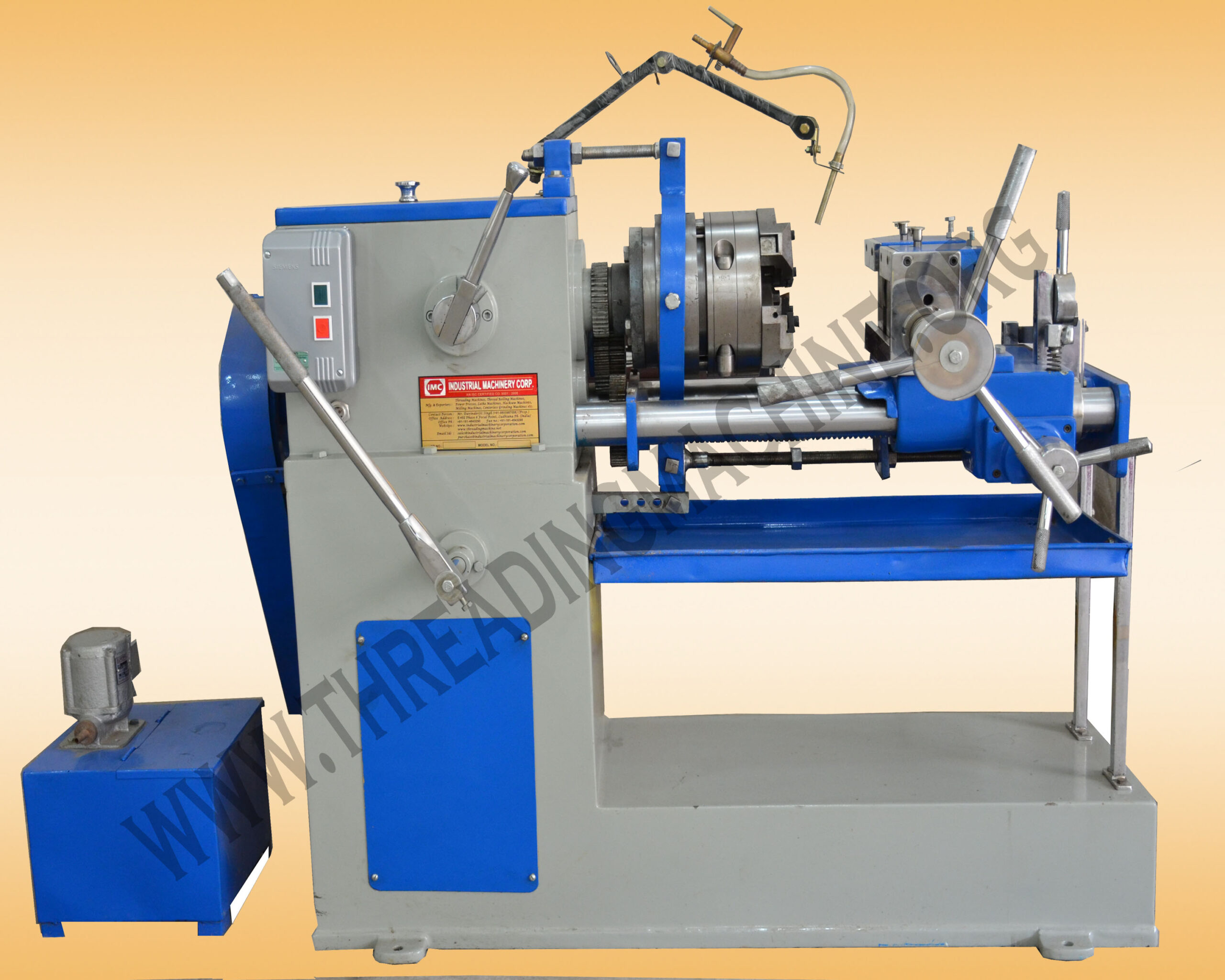 PVC Pipe Thread Cutting Machine