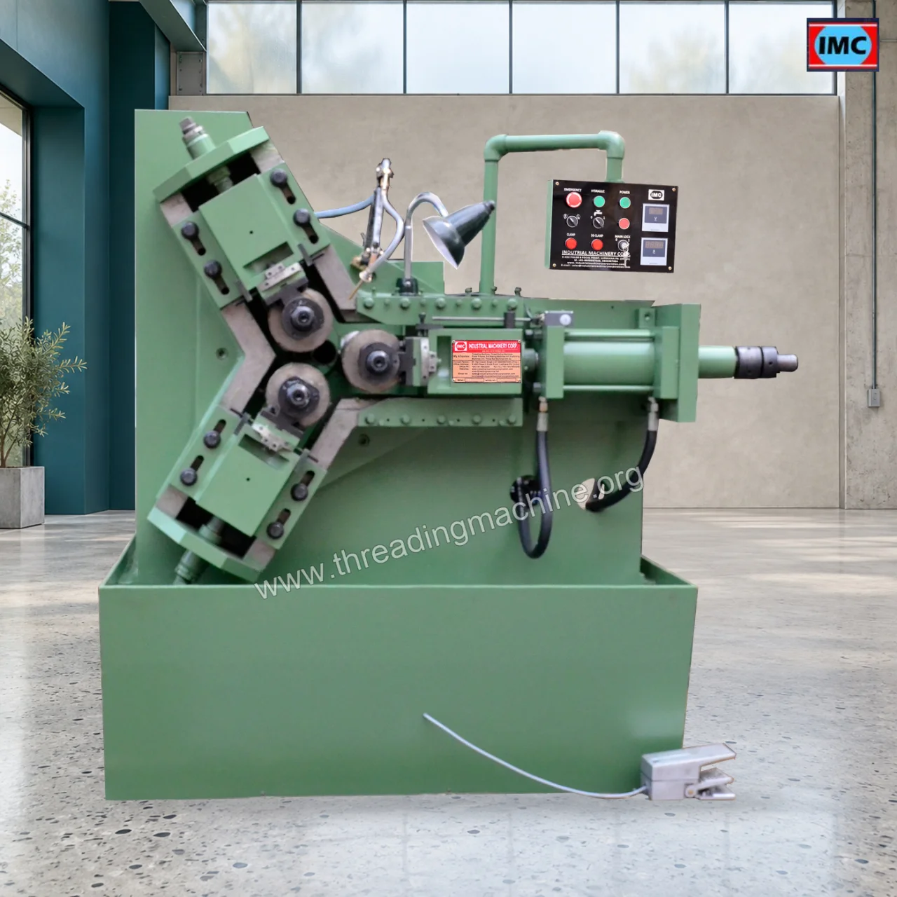 Hydraulic Thread Rolling Machine 3 Roll