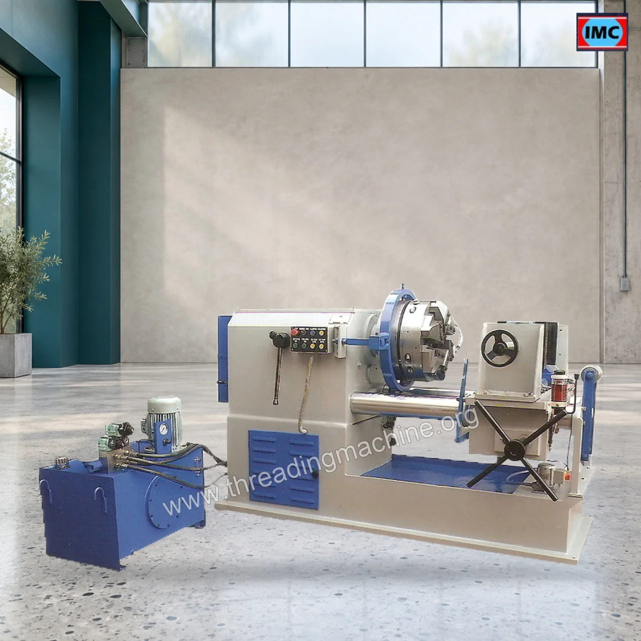 Hydraulic Pipe Thread Cutting Machine